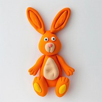 Rabbit plush toy anthropomorphic.