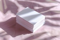 White business card mockup paper.