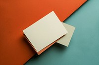 Blank business card mockup paper text.