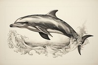 Dolphin drawing dolphin illustrated.