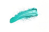 Mint green brush strokes animal powder shark.