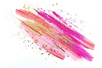 Pink gold brush strokes graphics clothing apparel.