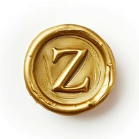 Letter Z gold accessories accessory.