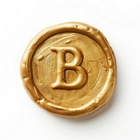 Letter B gold accessories accessory.