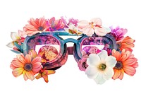 Flower Collage VR glasses flower sunglasses petal.
