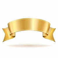 Gradient gold Ribbon award badge icon chandelier bronze text.
