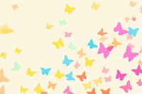 Butterflys Grainy colorful texture backgrounds abstract confetti.