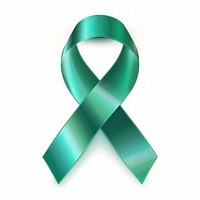 Ovarian cancer gradient Ribbon teal accessories accessory letterbox.