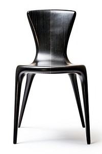 Chair furniture black wood.