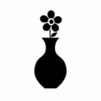 A vase with flower silhouette dynamite weaponry.