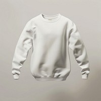 Blank wite sweater mockup sweatshirt clothing knitwear.