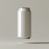 Blank wite can mockup tin beverage drink.