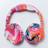 Acrylic pouring headphones accessories electronics accessory.