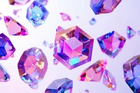 Gems geometric floating backgrounds gemstone jewelry.
