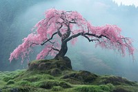 Sakura landscape vegetation outdoors.