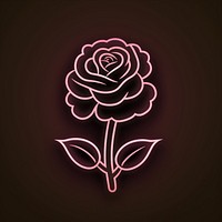 Rose icon light.