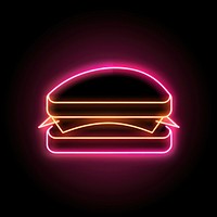 Sandwich neon light.