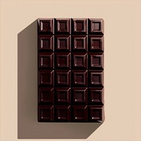 Black minimalist chcolate bar logo design chocolate dessert food.