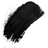 Oval shape brush strokes black white background splattered.