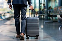 Businessman luggage suitcase adult.