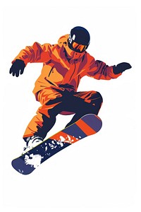 Snow snowboarding adventure jumping.