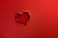 Heart torn paper shape backgrounds red astronomy.