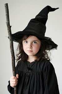 Witch photo girl kid.