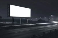 Blank billboard mockup advertisement.