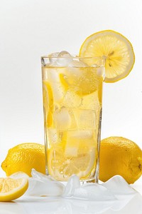 Ice Cold Lemonade lemonade fruit drink.