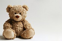Sad teddy bear toy.