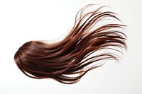 High speed freeze motion Long straight Wig hair style fly fall explosion adult brown.
