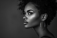 Portrait photo of a black girl photography person female.