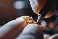 Craft jewelery diamond ring accessories.