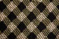 Checkered pattern knitted wool reptile animal woven.