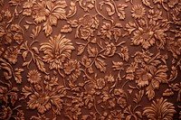 Damask pattern antique bronze texture graphics dessert.