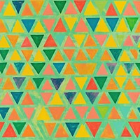 Triangle pattern texture art.
