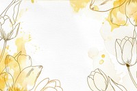 Tulip frame backgrounds outdoors pattern.