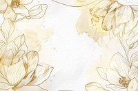 Magnolia border frame backgrounds pattern drawing.