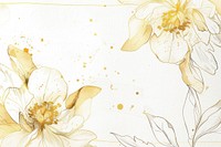 Peony frame backgrounds pattern drawing.