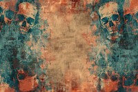 Skulls backgrounds painting texture.