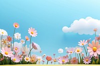 Cute flowers background outdoors nature summer.
