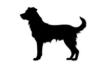 Dog silhouette clip art mammal animal pet.