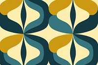 Symmetric curved pattern yellow art backgrounds.