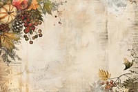 Thanksgiving harvest ephemera border backgrounds painting paper.