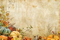 Thanksgiving harvest ephemera border backgrounds painting pumpkin.