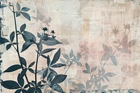 Flower shadows ephemera border paper backgrounds pattern.