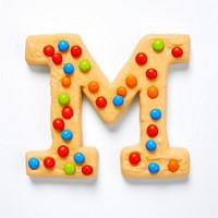 Cookie confectionery dessert letter.