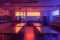 Highschool science classroom architecture laboratory furniture.