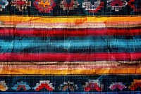 Mexican pattern backgrounds woven creativity.