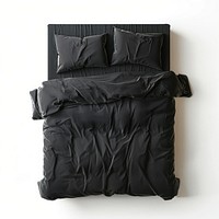A bedroom furniture pillow black.